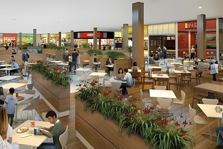 Stúdio 4 em frente ao shopping Estação