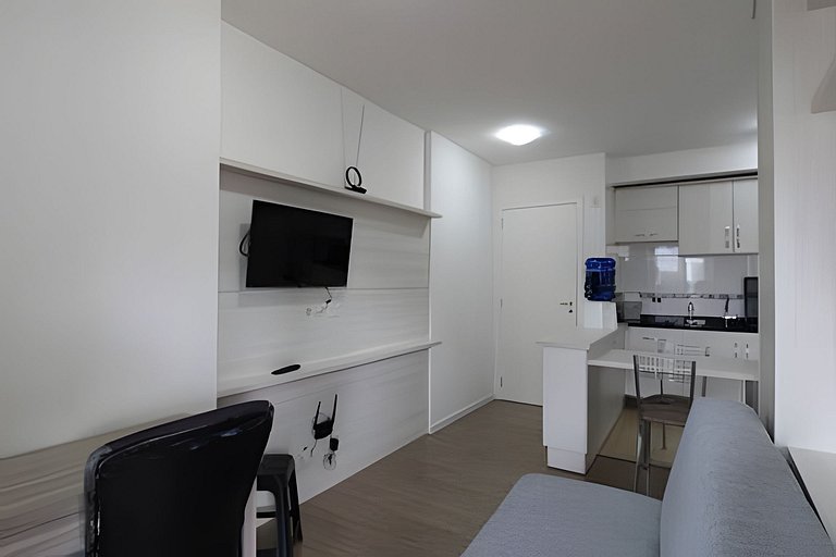 Stúdio 3 em frente ao shopping Estação