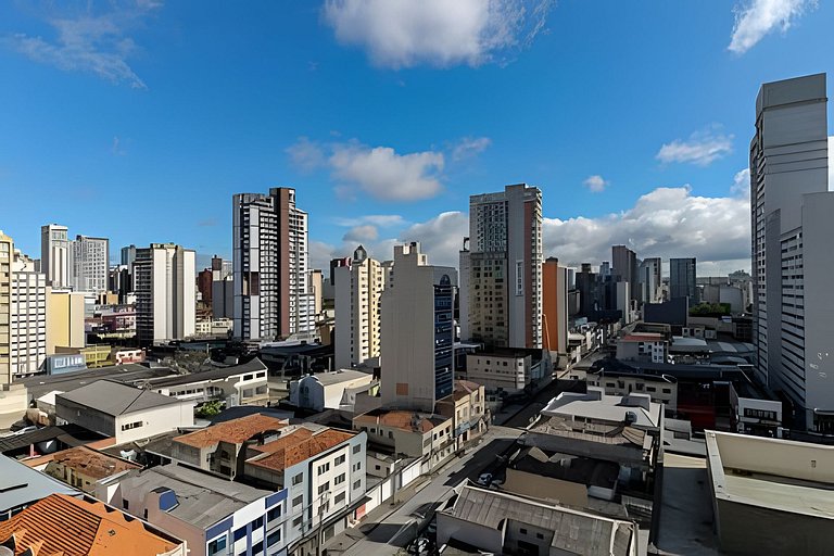 Stúdio 6 em frente ao shopping Estação