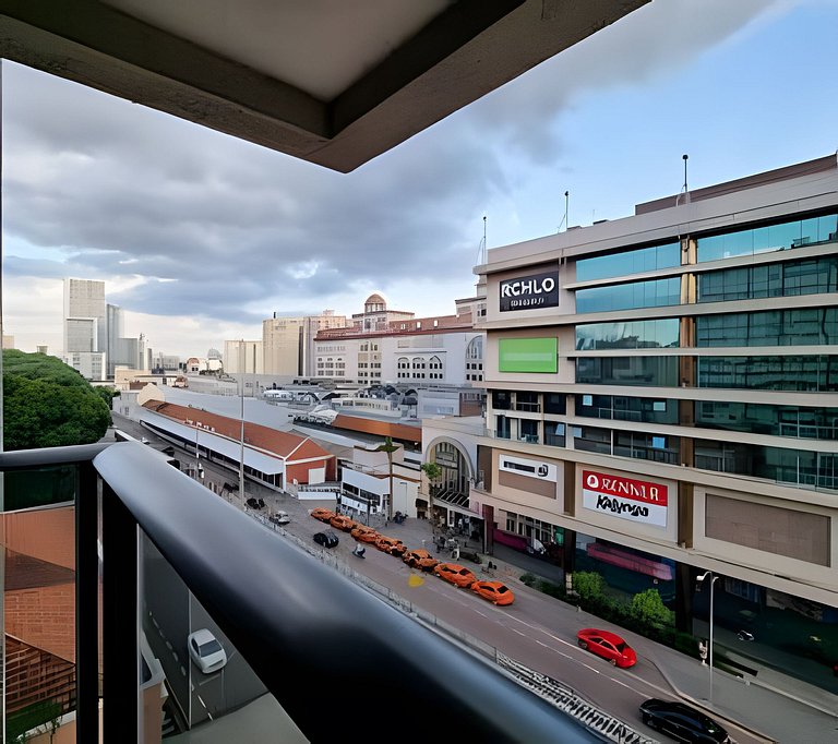 Stúdio 7 em frente ao shopping