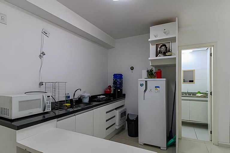 Stúdio 8 em frente ao shopping Estação