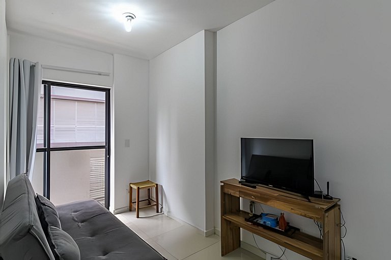 Stúdio 8 em frente ao shopping Estação