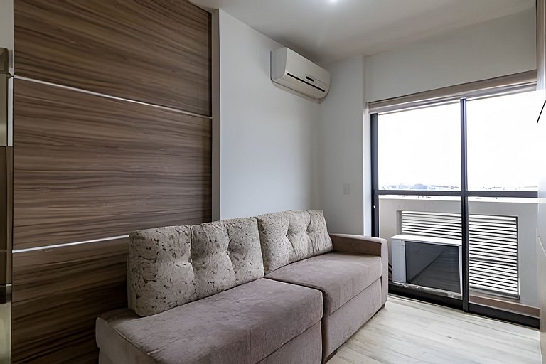 Stúdio 9 em frente ao shopping Estação