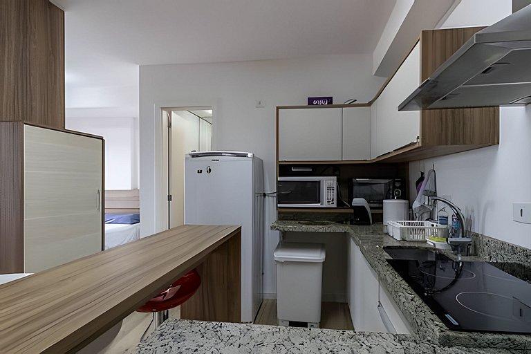 Stúdio 9 em frente ao shopping Estação