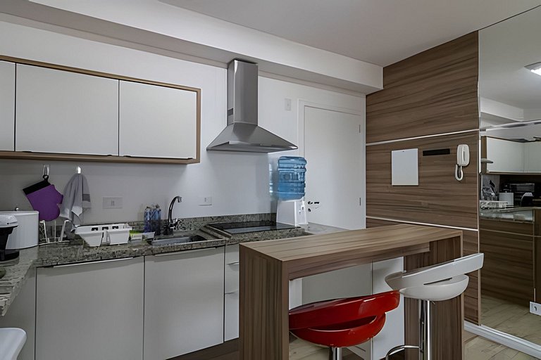 Stúdio 9 em frente ao shopping Estação