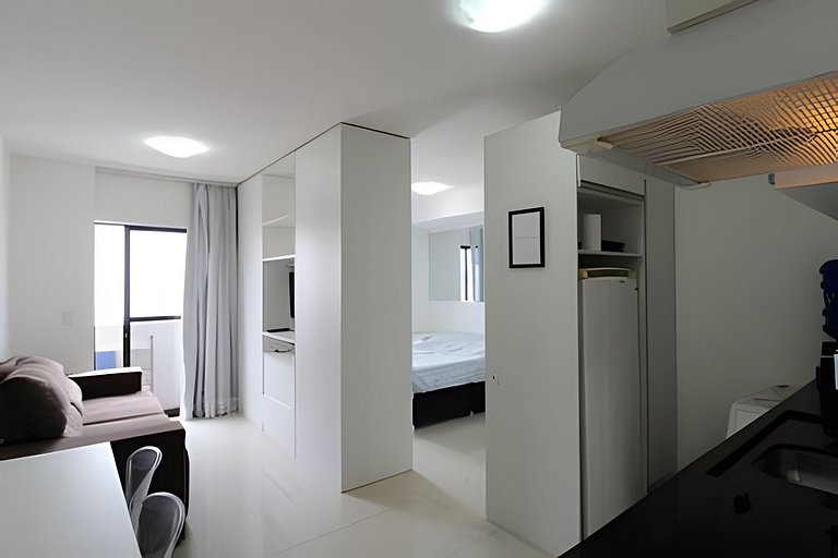 Stúdio 10 em frente ao shopping Estação